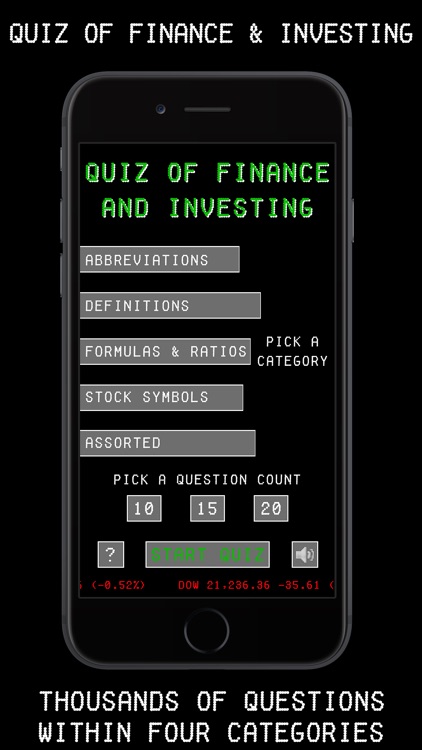 Quiz of Finance & Investing
