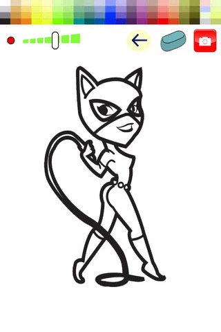 Drawings Books For Kids CatWoman Version screenshot 2