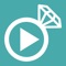 The Ultimate Wedding magazine app provides videos of venue tours and real-life weddings