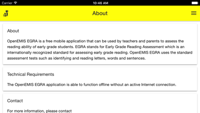 How to cancel & delete OpenEMIS EGRA from iphone & ipad 3