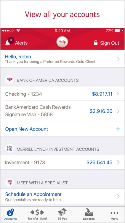 Bank of America - Mobile Banking screenshot-0