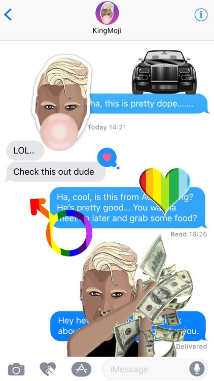 KingMoji - Adonis King Emojis screenshot-3