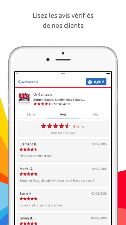 ALLO RESTO - Livraison restaurants screenshot-3