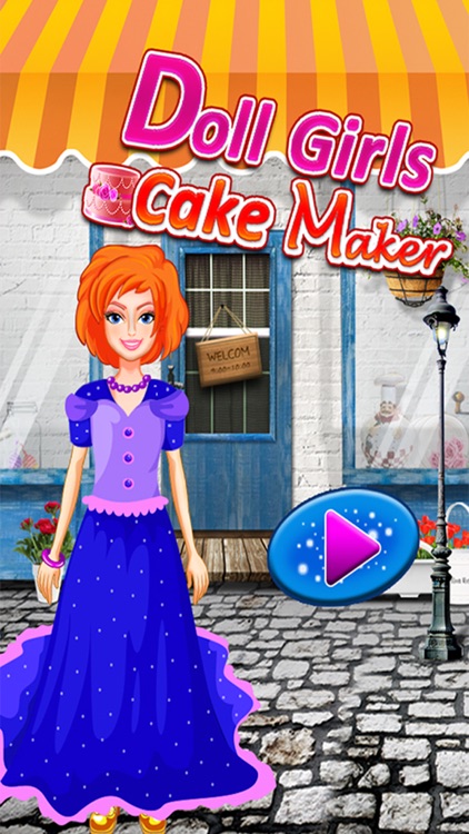 Doll Girls Cake Maker – Bakery Food Shop