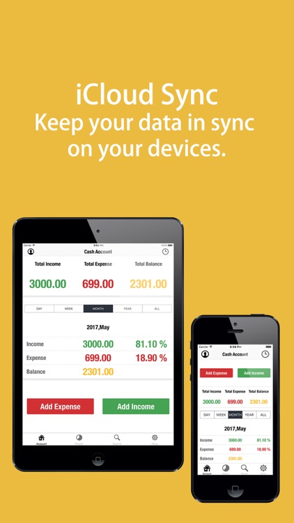Spending Tracker-Expense, Income & Account Balance