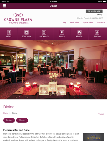 Crowne Plaza Orlando Universal screenshot 2