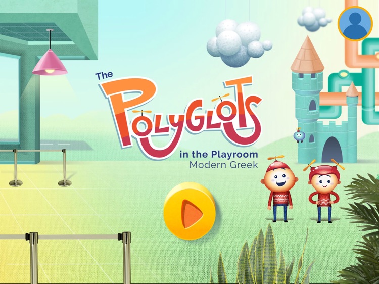 The Polyglots in the Playroom (Modern Greek) App 1