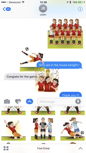 Foot Emoji(圖1)-速報App