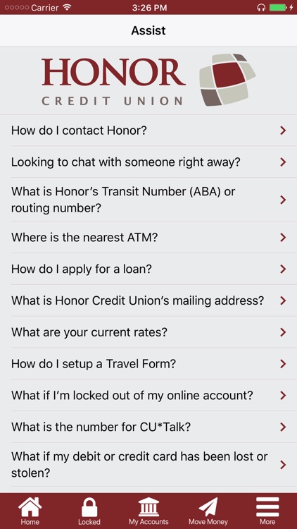 Honor CU Mobile screenshot-3