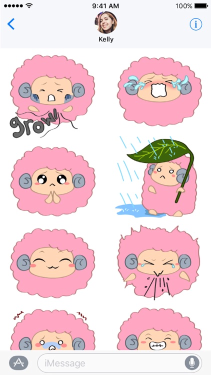 Ms. Sheep Expressions