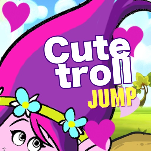 Jump cute trolls find real love icon