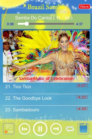 [5 CD] Brazil Music - Samba·Football·Joy screenshot 4