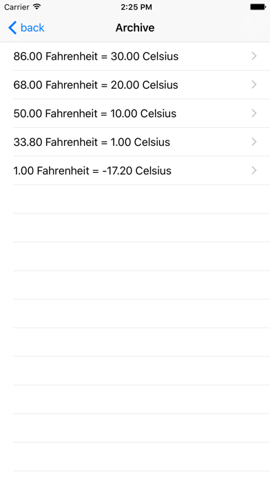 Fahrenheit Celsius Screenshot 4