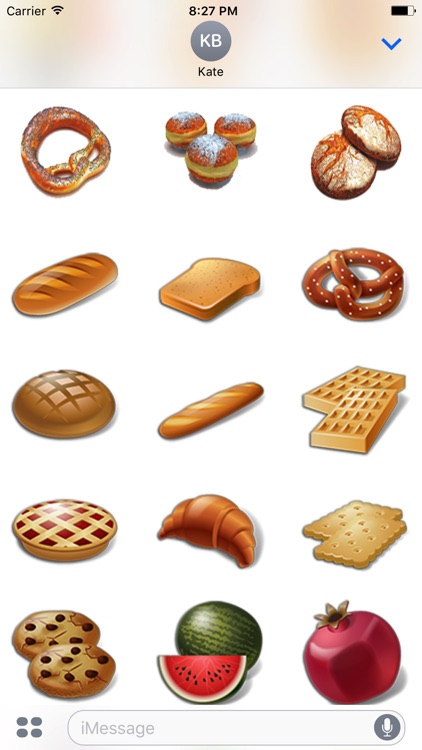 3D Coffee, Tea, Fruits - 200 Various Food Stickers screenshot-3