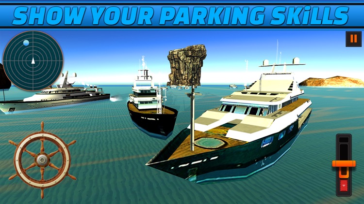 Motor-Boat Parking and Cruise Ship Sim-ulator 2017