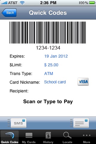 Qwick Codes Mobile Wallet screenshot 4