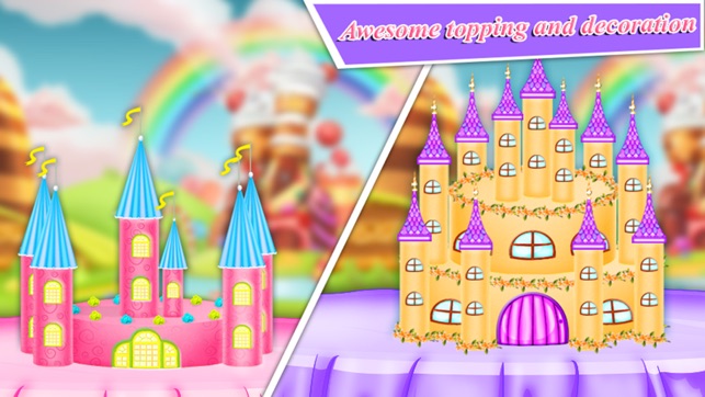 DIY Castle Cake Maker Cook! Royal Dessert Chef(圖5)-速報App