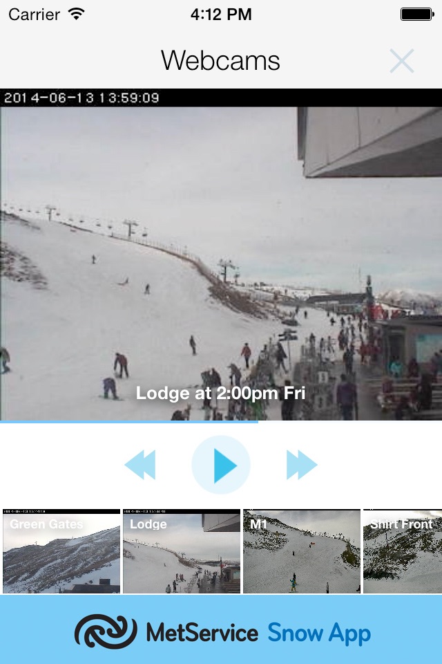 MetService Snow Weather screenshot 2