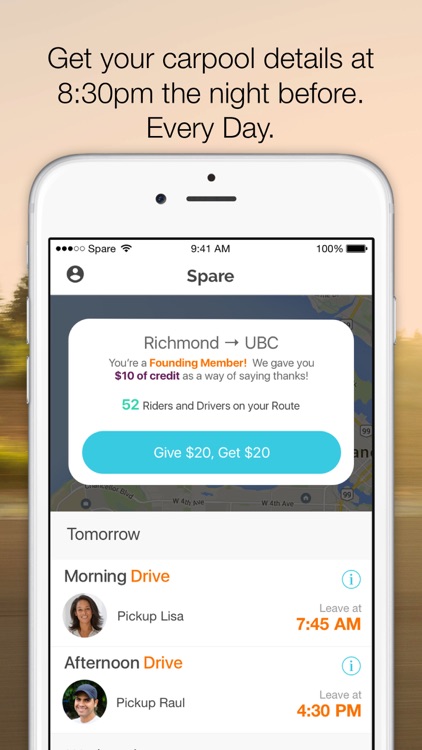 Spare Rides - Vancouver Ridesharing Community