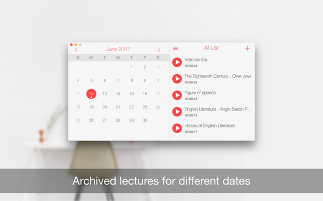 Record Lectures(圖2)-速報App