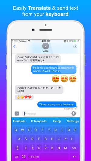 Voice Translation Keyboard - Language Tr