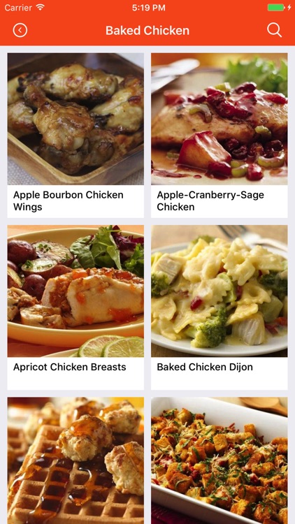 Healthy chicken Recipes: Food recipes & cookbook screenshot-0
