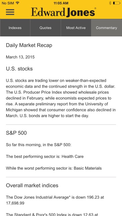 Edward Jones Mobile screenshot-4