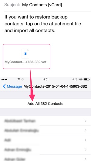 My Contacts Backup(圖3)-速報App