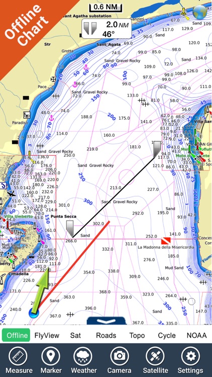 Marine: Greece West - GPS Map Navigator