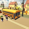 Pick &amp; drop Kids School Bus Offroad Simulator Game