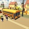 Icon Pick & drop Kids School Bus Offroad Simulator Game