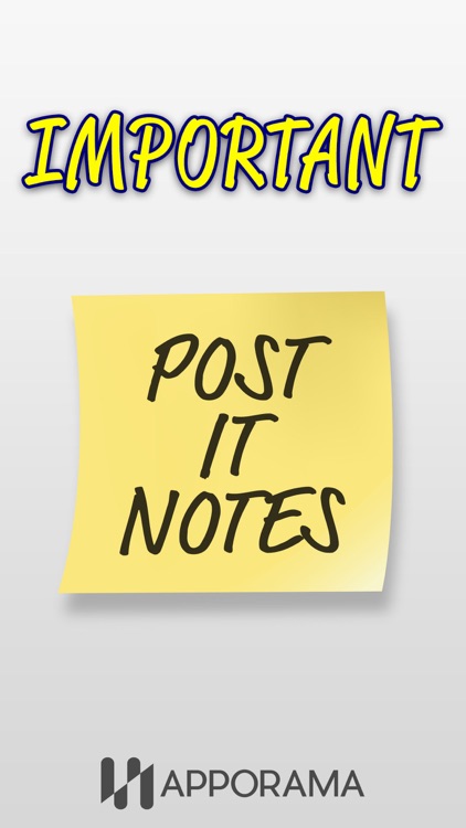 Post it Stickers Important