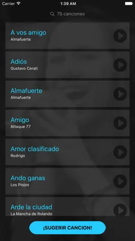 Game screenshot Canciones Argentinas - Karaoke apk