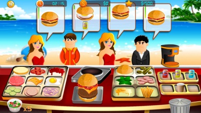 How to cancel & delete Burger Cooking Restaurant from iphone & ipad 1