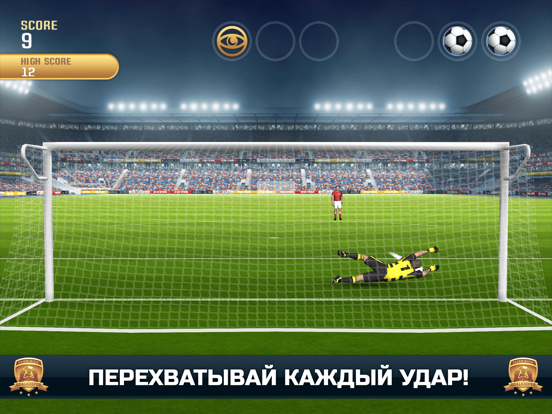 Flick Kick Goalkeeper на iPad