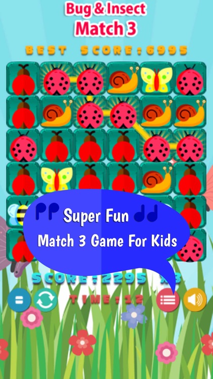 Bugs And Insects Match3 Blast Games