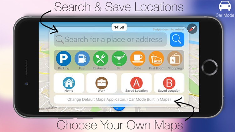 Car Mode - Complete Car Dashboard System & Sat Nav