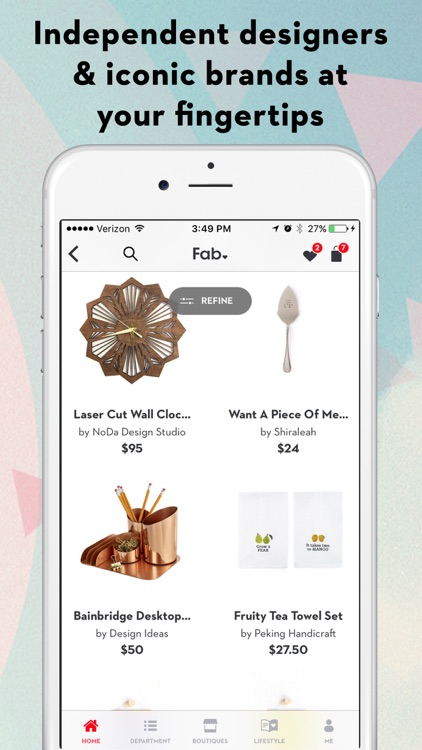 Fab - #1 Shopping App for Accents & Decor