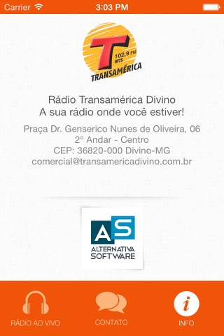 Rádio Transamérica Divino screenshot 4