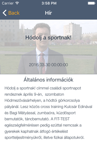 Hódmezővásárhely MobilApp screenshot 3