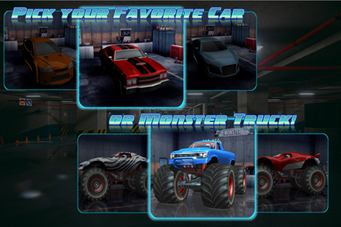 Multi- Story 4x4 Truck Parking 3D. Car Driving Sim screenshot 2