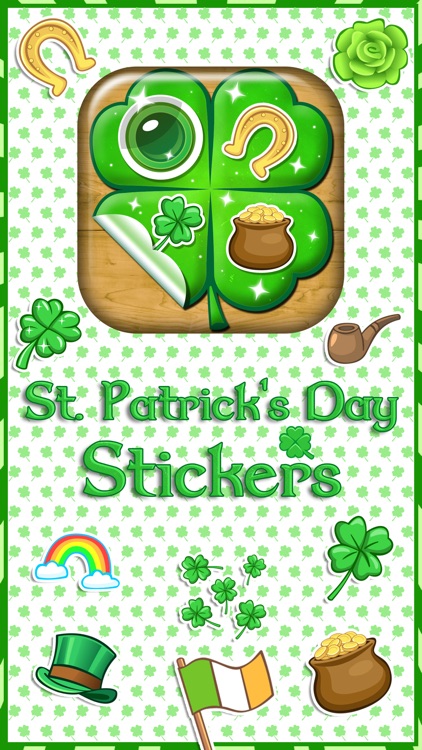 St. Patrick's Day Stickers: Holiday Sticker Photo screenshot-0