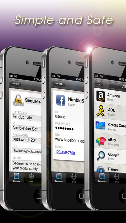 Secure+ password manager