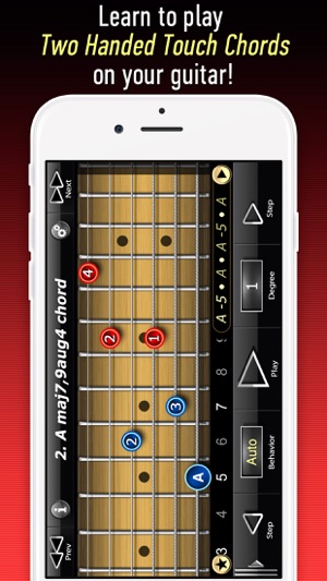 Two Handed Touch Guitar Chords