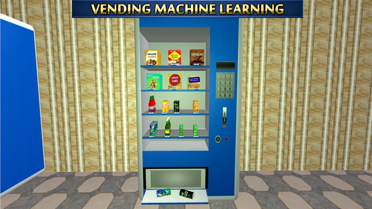 Vending Machine 3D Simulator & Fun Snack Games