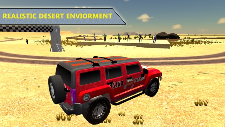 Desert Safari Jeep Racing