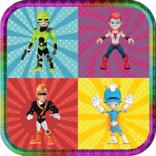 Super Hero Matching Game