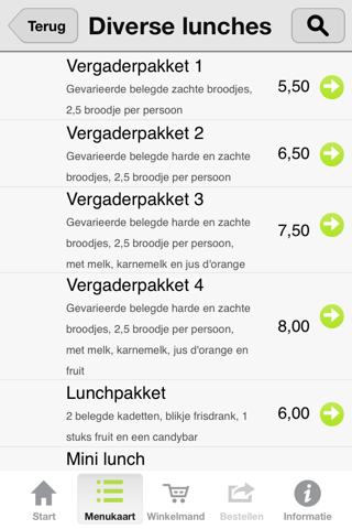 Broodjesbezorging.nl screenshot 2