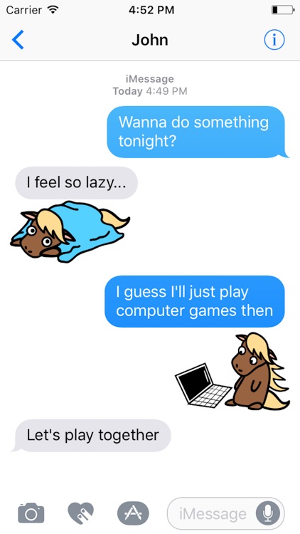 Kor the Horse Stickers screenshot-3