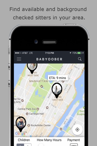 Babyoober - The Best On-Demand Babysitters screenshot 2